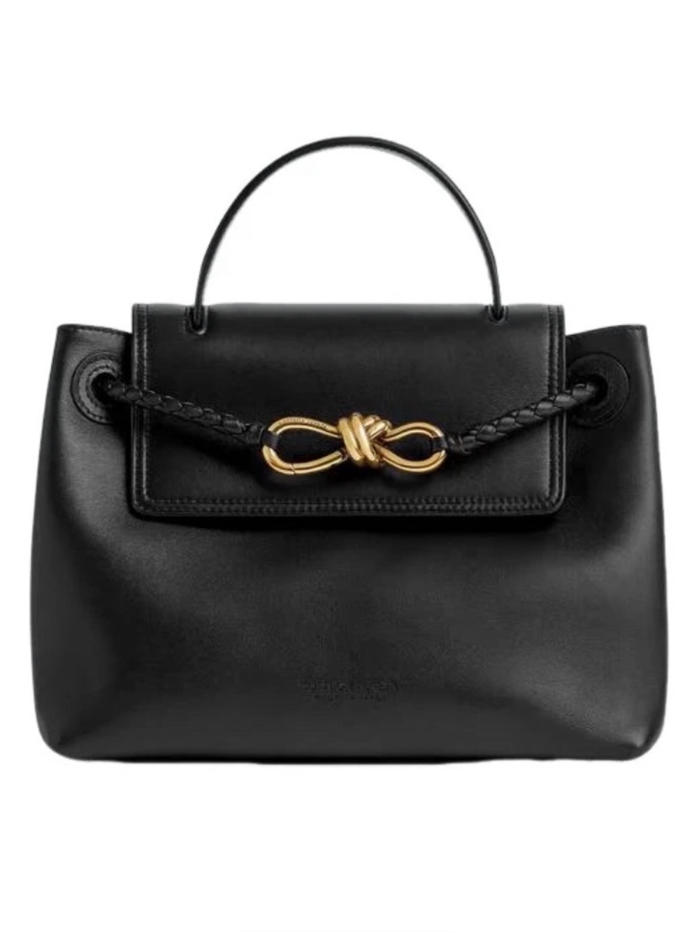 Bottega Veneta Ciao Ciao Top Handle Bag Black Leather Medium Retail $4900
